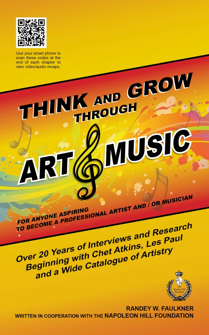 Image of book cover of Think and Grow Through Art and Music